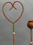 Small heart plant stake